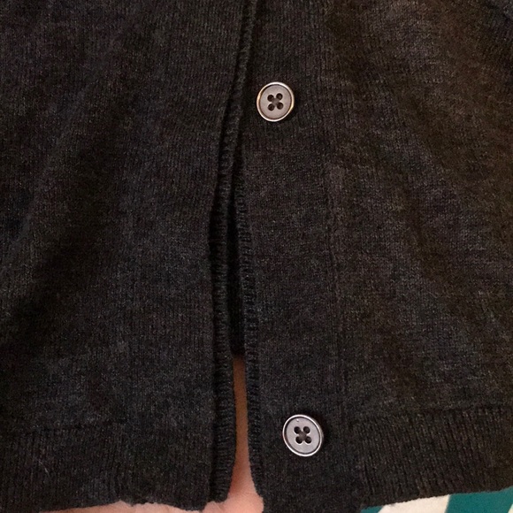 Ann Taylor Loft Gray tunic length Cardigan - Picture 7 of 7